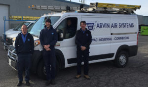 Arvin Air team